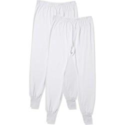 Men's trousers, soft underwear, cotton, anti-fungus and anti-odor processing, front opening 2-pack